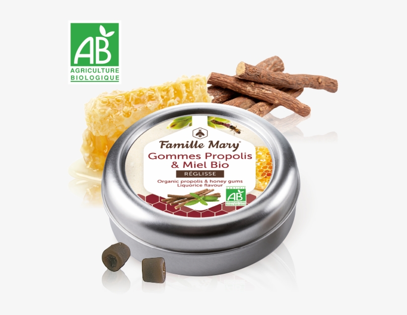 Gommes Propolis & Miel Bio - Honey, transparent png