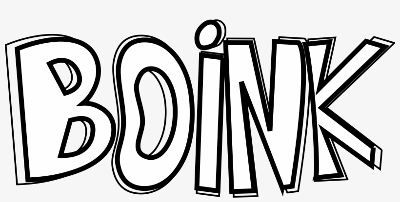 This Free Icons Png Design Of Boink Outlined, transparent png