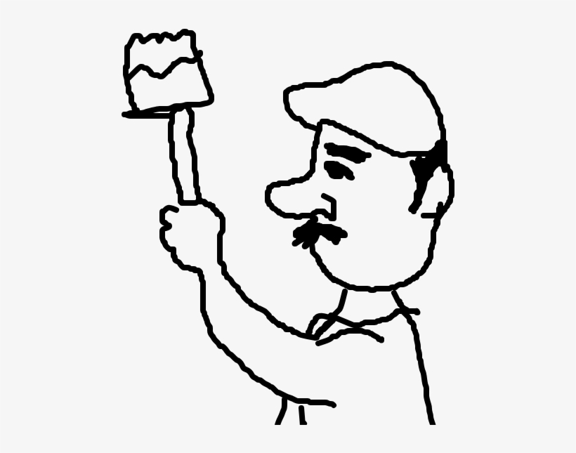 Pintor - Sketch, transparent png