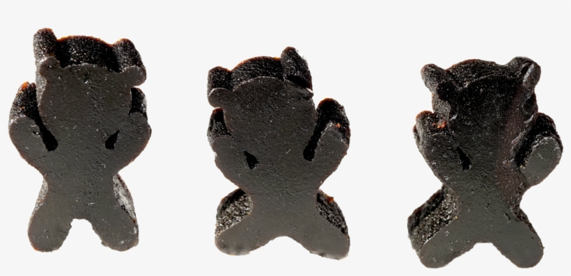 Bear Liquorice - Chocolate, transparent png
