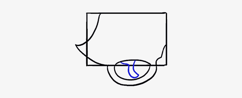 How To Draw Cartoon Revolver - Line Art, transparent png