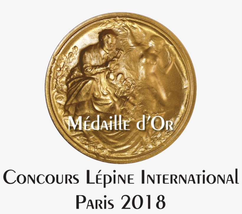 Coucours Lepine International Paris 2018 Medaille Or - Bronze, transparent png