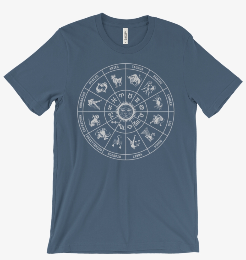 Zodiac Wheel T-shirt - Maxell Cassette T Shirt, transparent png