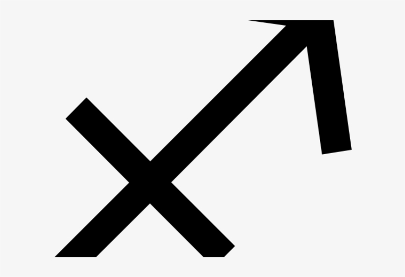 Horoscope Clipart Sagittarius - Cross, transparent png