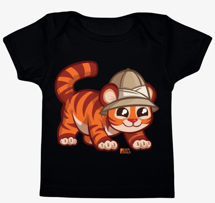 Baby Tiger Infant Tee - Cartoon, transparent png