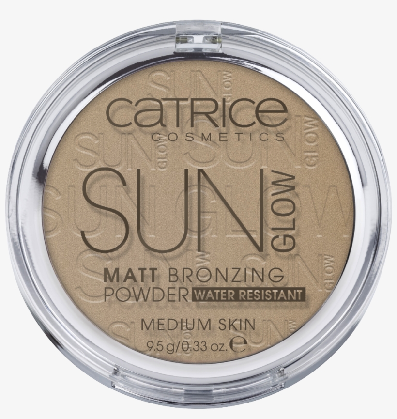 Catrice Sun Glow Matt Bronzing Powder Medium, transparent png