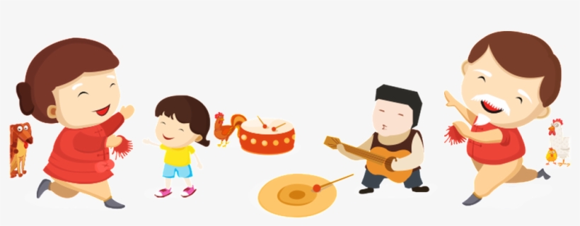 Festive Auspicious Cartoon Transparent - Cartoon, transparent png