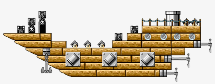 Above Is The Final Airship In All Airships Of Super - Doomship, transparent png