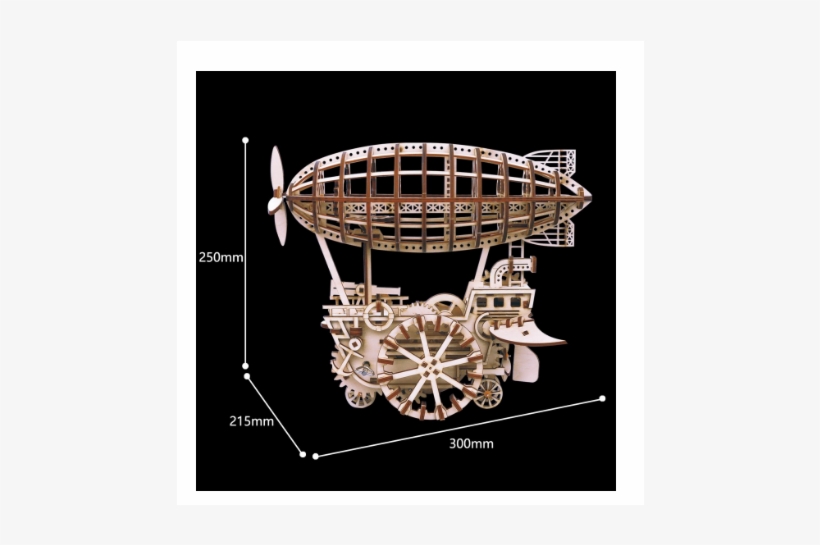 Details - Rokr Mechanical Gears Air Vehicle, transparent png