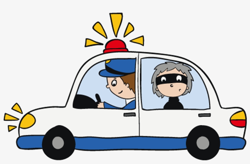 Police Officer Theft Siren - Police Siren Cartoon Png, transparent png