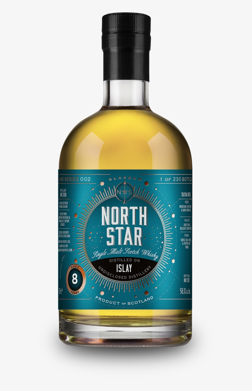 Islay - North Star Spirits Gin, transparent png