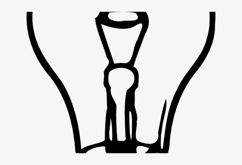 Light Bulb Clipart Pdf - Incandescent Lamp Clipart, transparent png