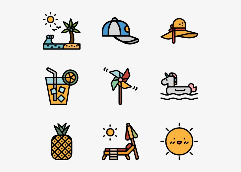 Summer Beach Icon - Event Png, transparent png