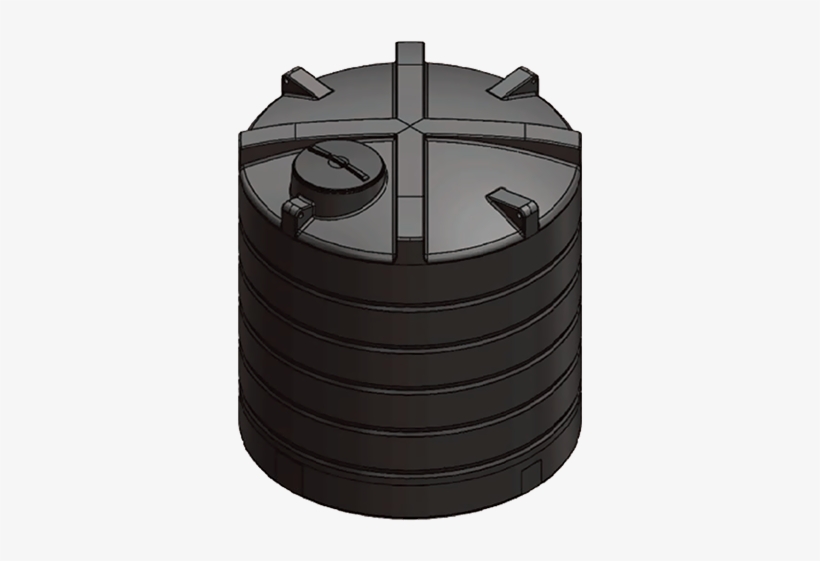 Vertical Above Ground Waste Storage Tank - Illustration, transparent png