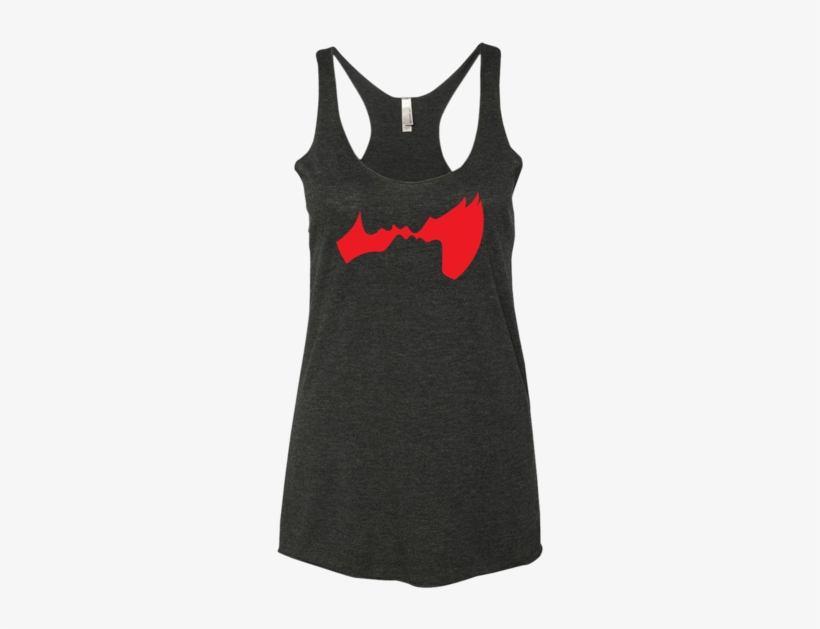 Face Two Face Red Print Tank - Active Tank, transparent png