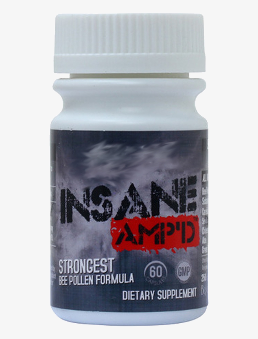Insane Ampd - Amp D Bee Pollen, transparent png