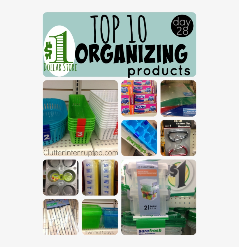 When You Use Organizing Products From The Dollar Store - Dollar Store Organizing Products, transparent png