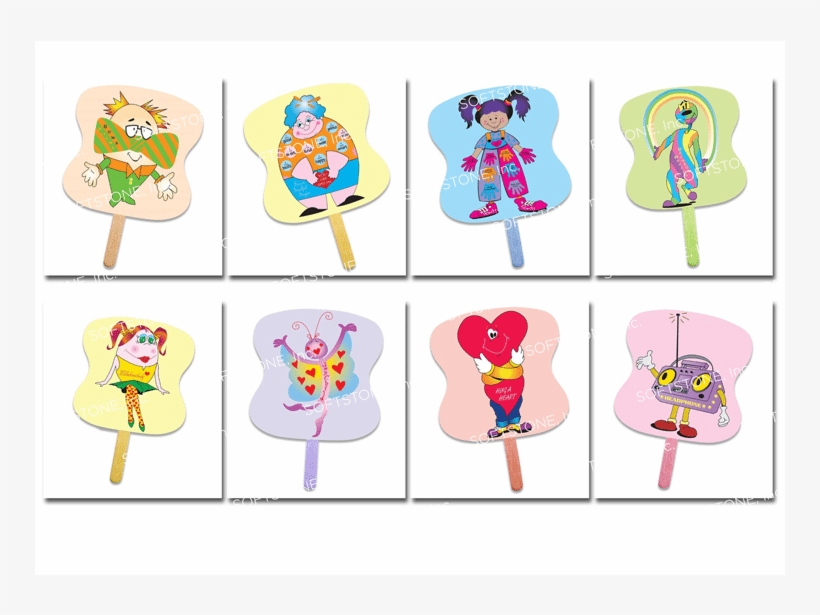 Set Of 8 Stick, transparent png
