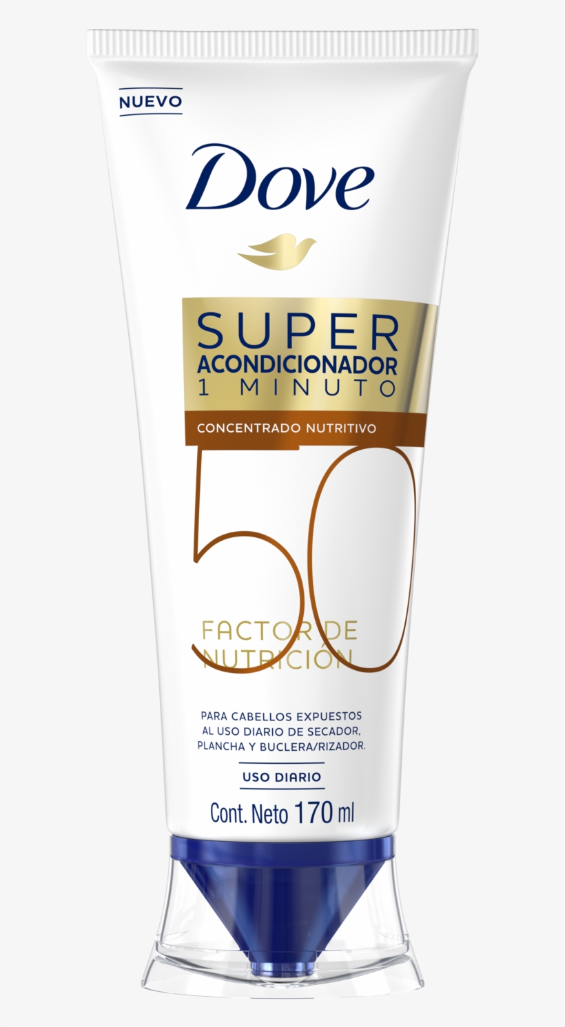 Dove Super Acondicionador 1 Minuto Factor De Nutrición - Dove, transparent png