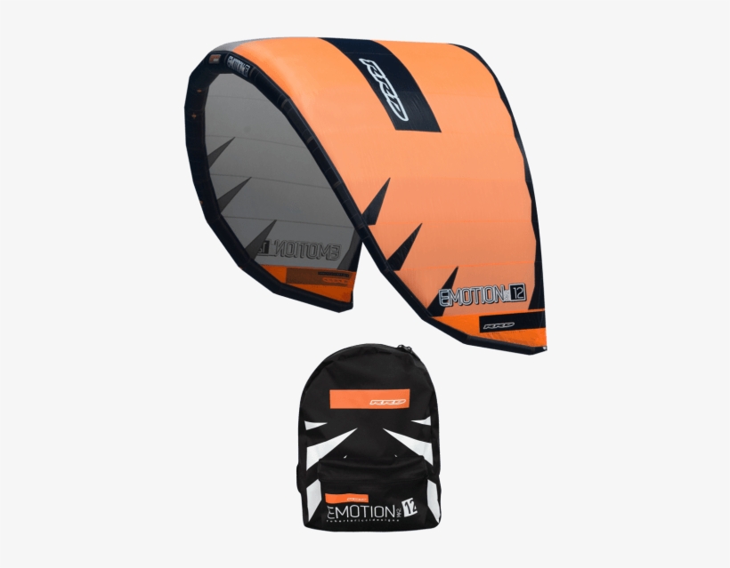 Rrd Emotion Mk2 2017|12 Qm Kite Ohne Bar | Orange|schwarz, transparent png