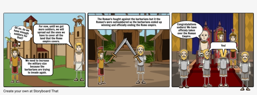 Why Rome Fell - Cartoon, transparent png
