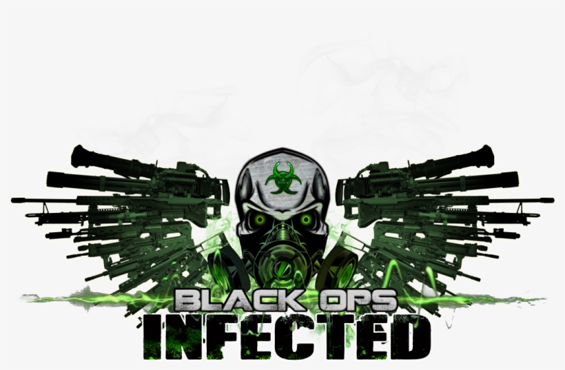 Black Ops Infected Logo 2 2016 (medium) - Firearm, transparent png