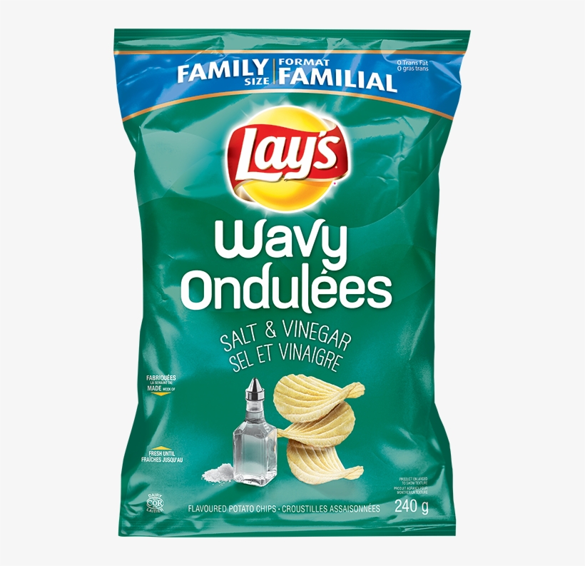 Lay's Wavy Salt And Vinegar, transparent png