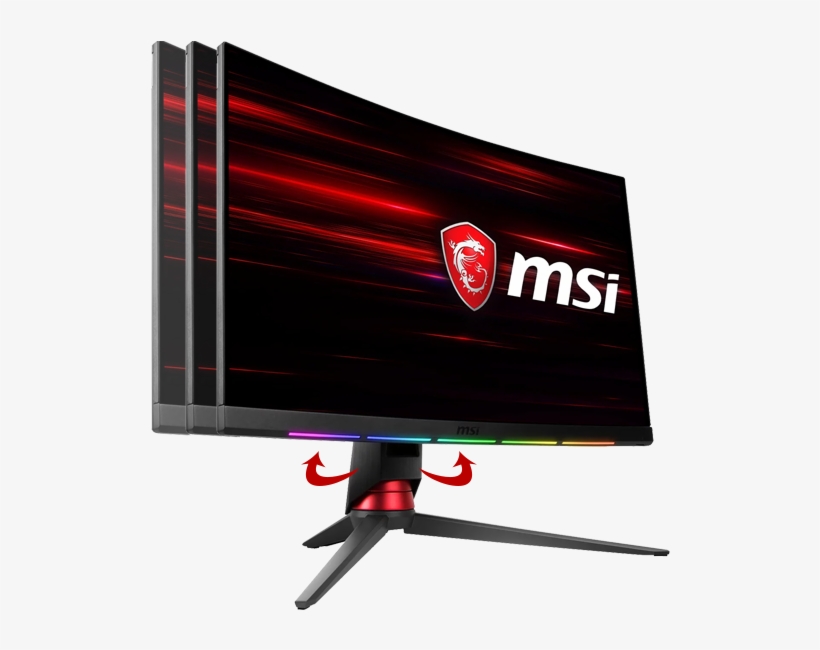 Swivel - Msi 27 Inch Monitor, transparent png