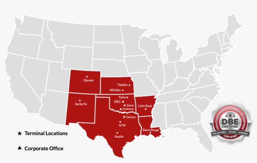 A Map Of Brown Transportation's Areas Of Operation - John F. Kennedy Library, transparent png