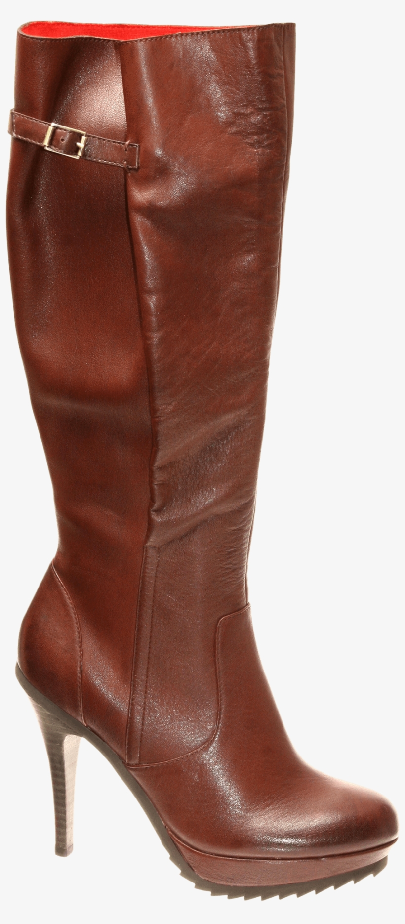 Rima In New Mid Brown Knee High Boots - Knee-high Boot, transparent png