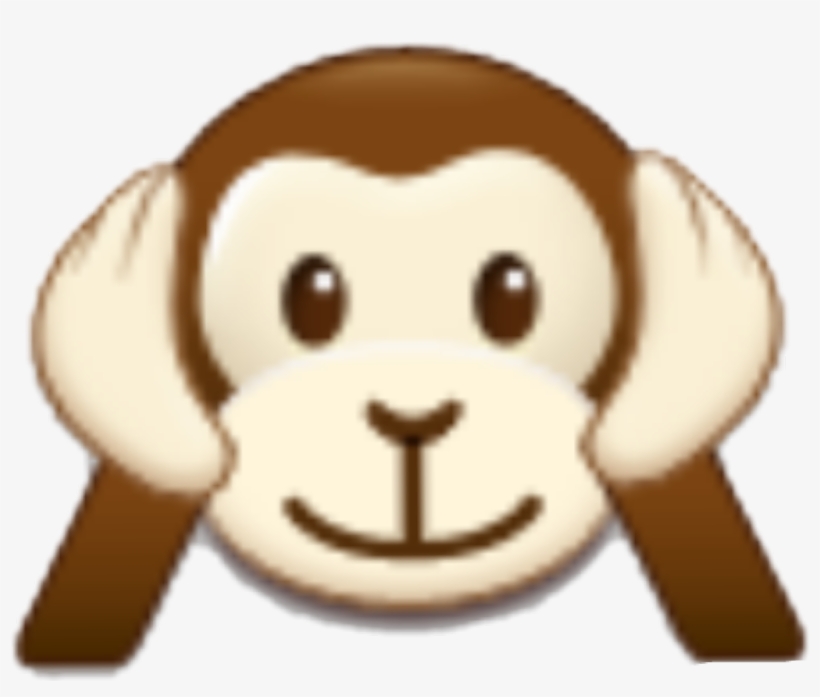 Mono Monkey Emoji Richardcamacho Love Cnco - رهام با باندانا, transparent png