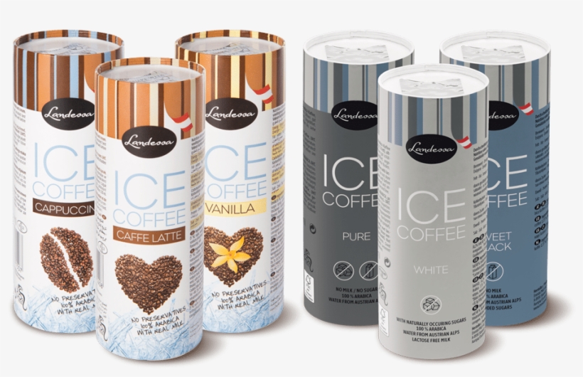 Ice Coffee Cartocan - Landessa Ice Coffee, transparent png
