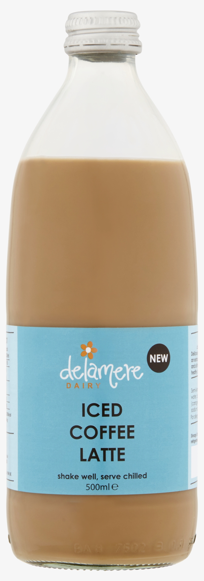 Iced Coffee Latte Flavour Milk - Delamere Iced Coffee Latte, transparent png