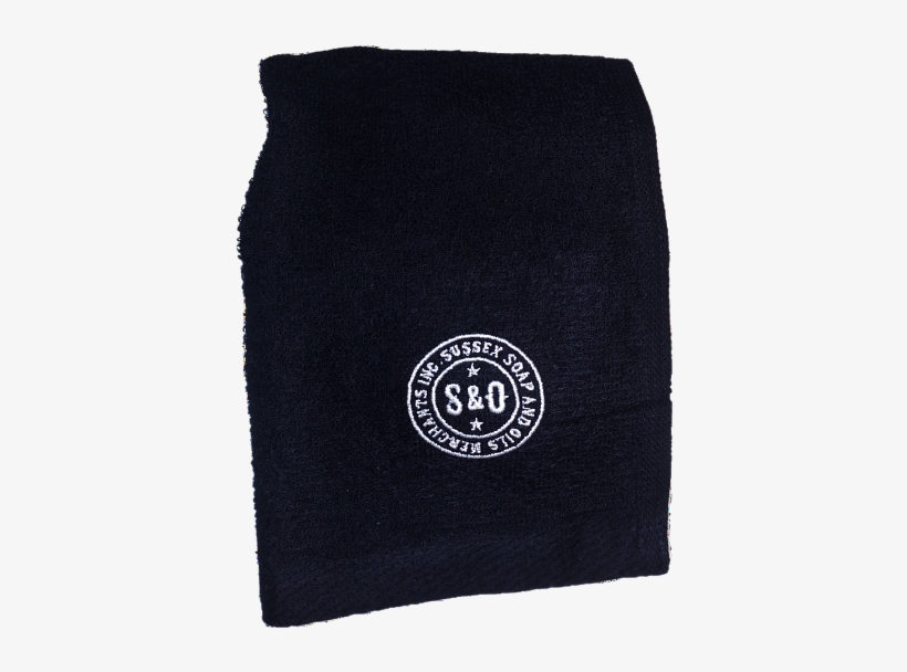 Black Cotton Beard Steaming Towel - Beanie, transparent png