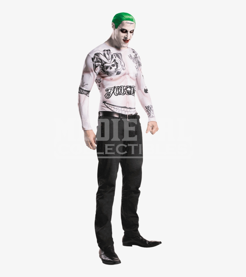 Adult Suicide Squad Joker Costume Kit - Suicide Squad Costume, transparent png