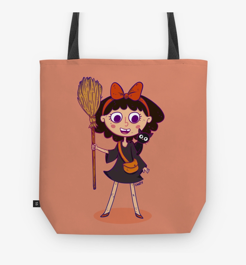 Bolsa Kiki's Delivery Service De Franciane Bourscheidtna - Raposinhas Desenho, transparent png
