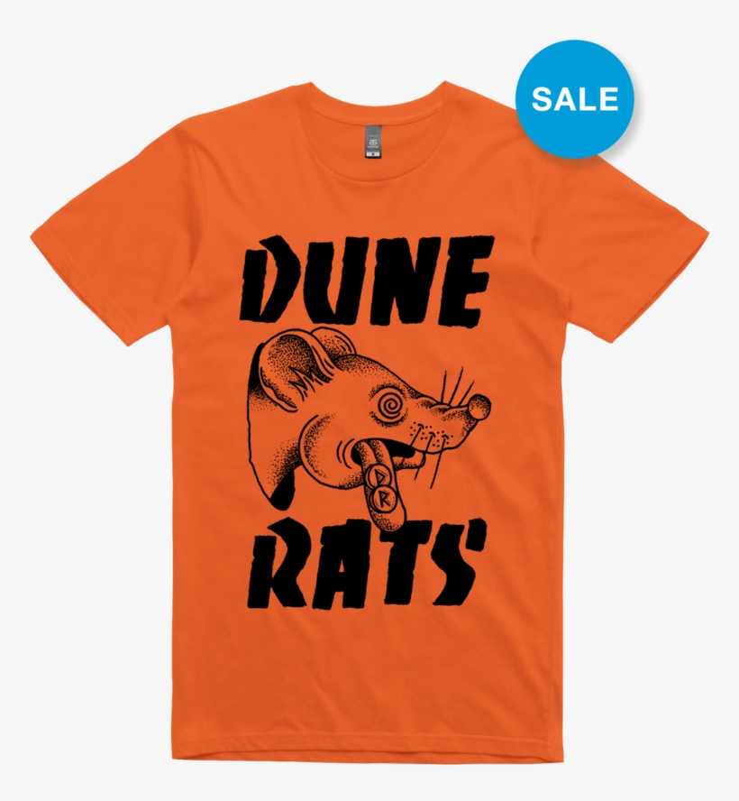 Acid Rat / Orange T-shirt - Active Shirt, transparent png