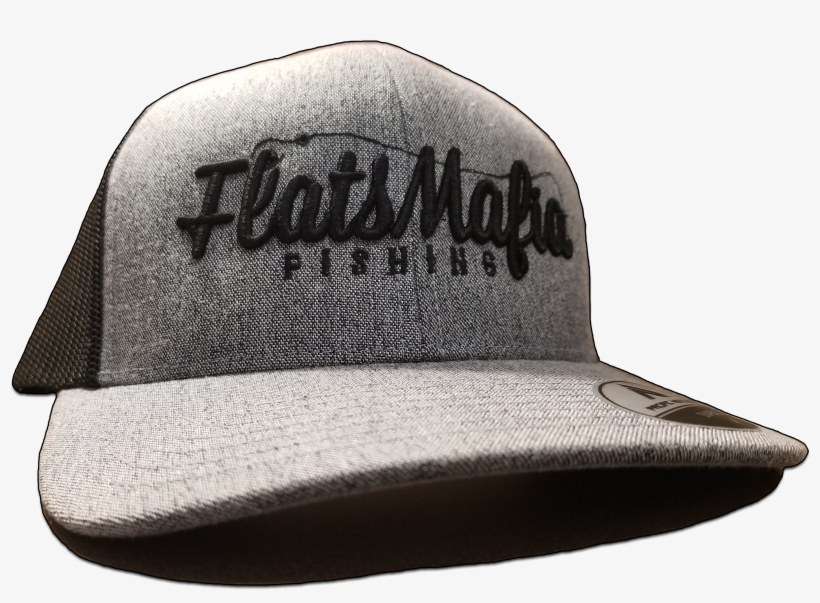 Grey/black Mesh Snapback, transparent png