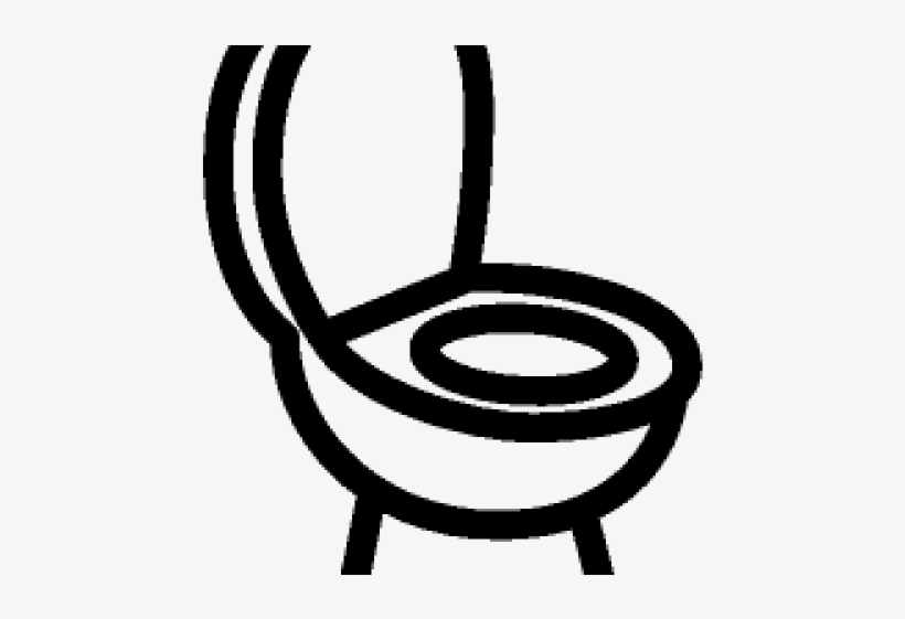 Drawn Toilet Icon - Toilet Svg File, transparent png