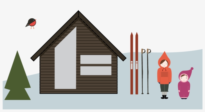 Norwegian Mountain Life - House, transparent png