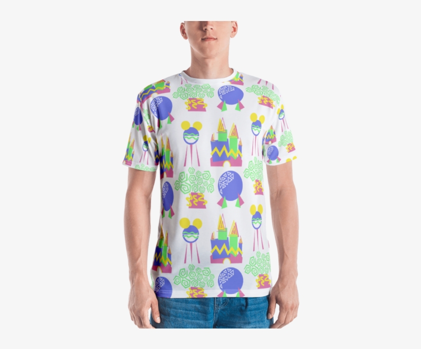 All Over 90s Love Tee - T-shirt, transparent png