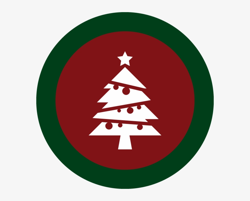 Icon Red Green 4 - Family Friend Near Far Merry Christmas Messages 2018, transparent png