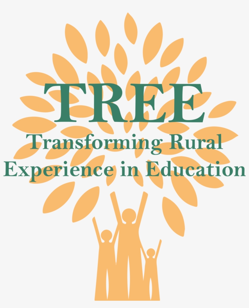 Tree Logo With Text Dark - Poster, transparent png