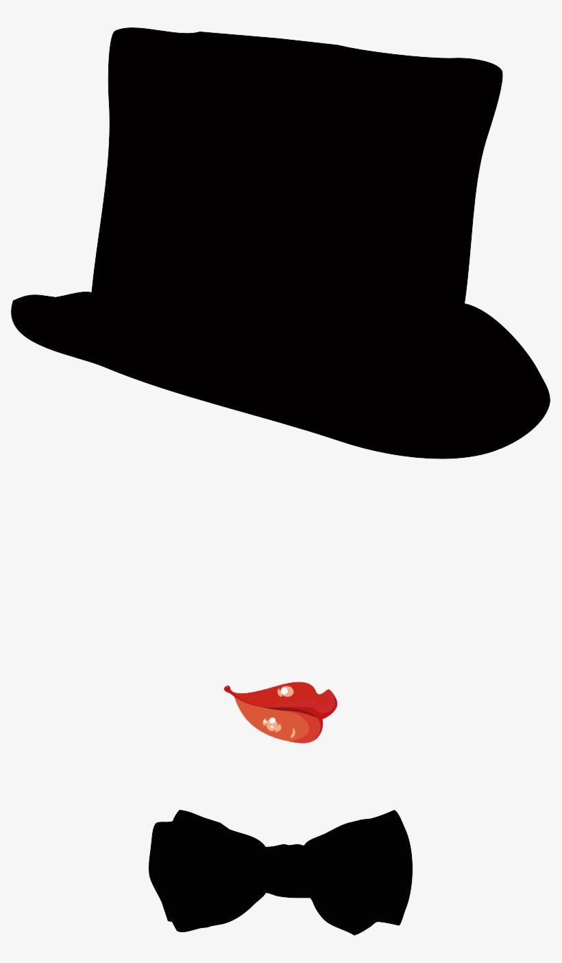 Fedora Hat Sombrero Silhouette - Chapeu Silhueta Png, transparent png