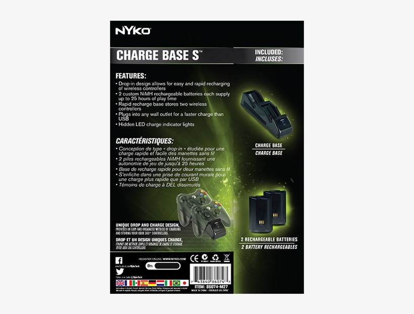Charge Base S For Xbox - Multimedia Software, transparent png