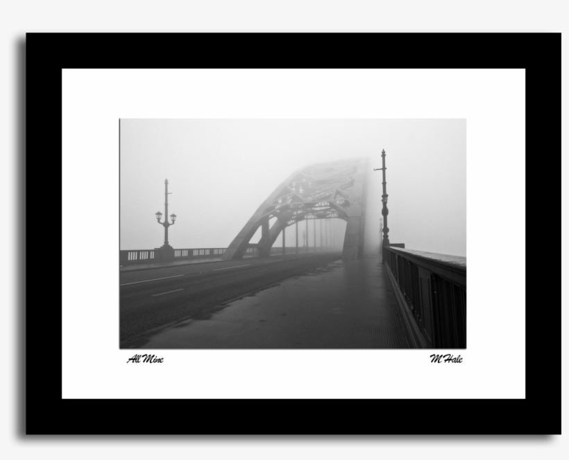 Fog On The Tyne Bridge - Suspension Bridge, transparent png