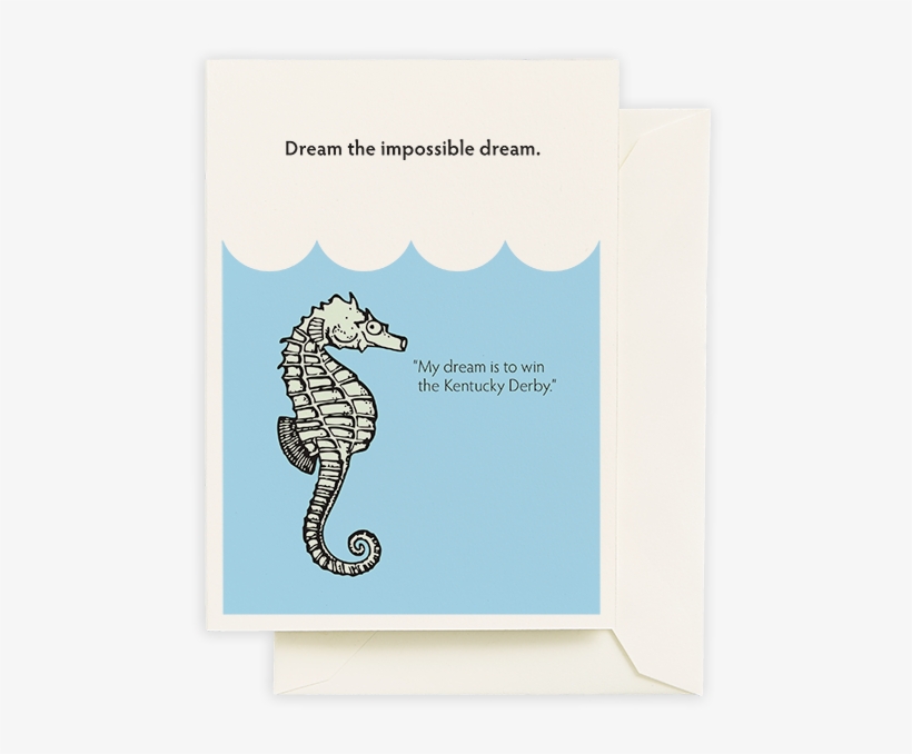Sea Horse Card[ss 045 Ea] - Northern Seahorse, transparent png