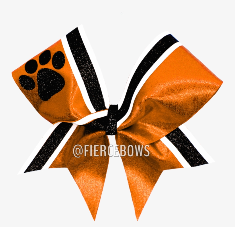 Mascot Border Twin Cheer Bow Fierce Bows - Mascot, transparent png
