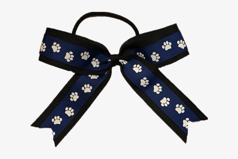 This Paw Print Cheer Bow Comes In A Variety Of Colors - Headband, transparent png