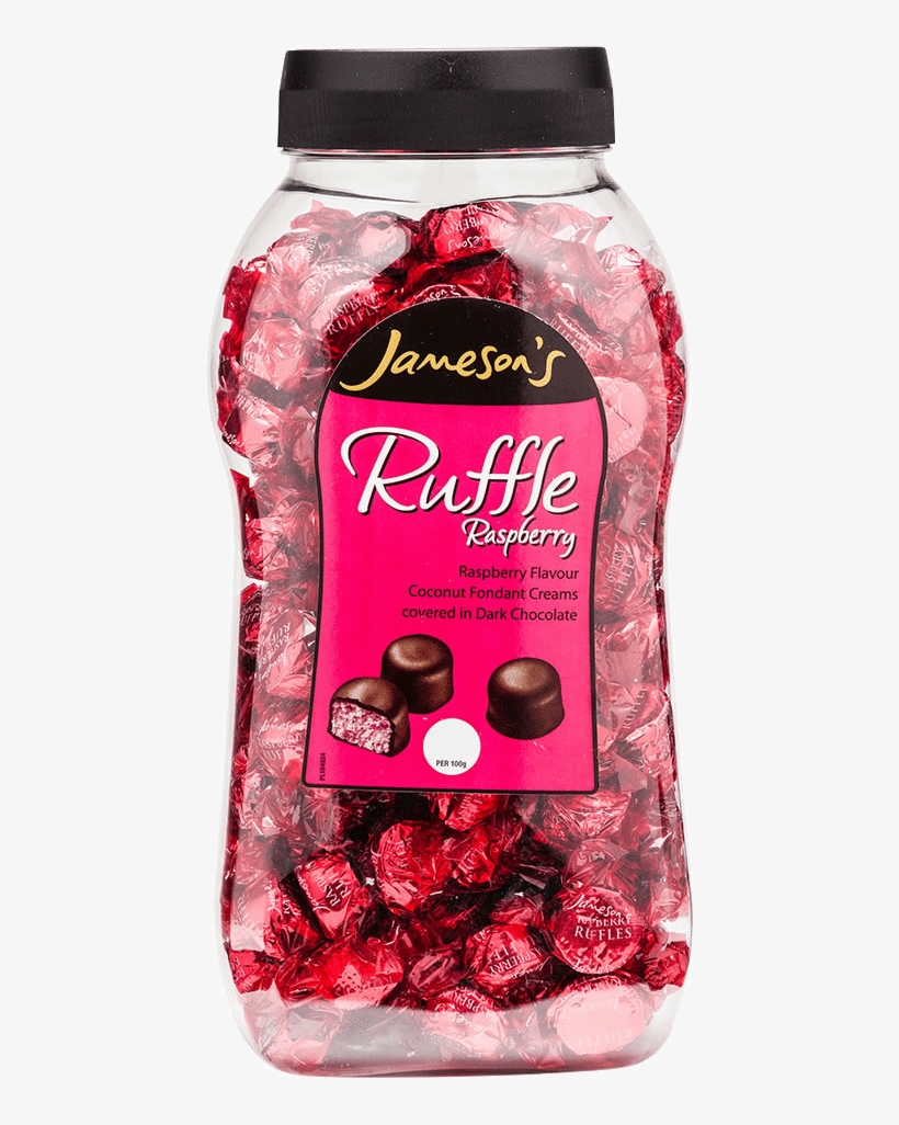 Jamesons Raspberry Ruffles, transparent png